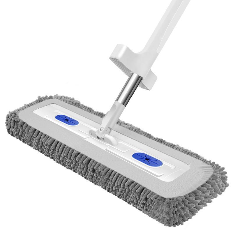 45CM Flat Mop Replacement Pad Water Absorption Washable Microfiber Mop Cloth for Daily Household Floor Cleaning