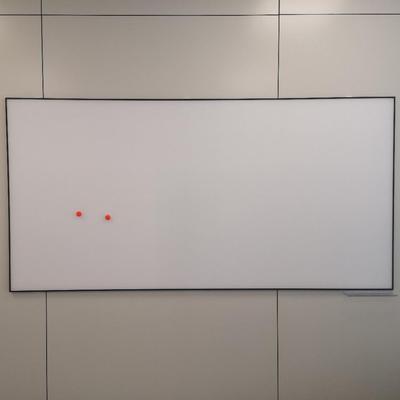 Ultra-White Tempered Glass Magnetic Whiteboard – Wall-Mounted for Office, Meeting, or Home.