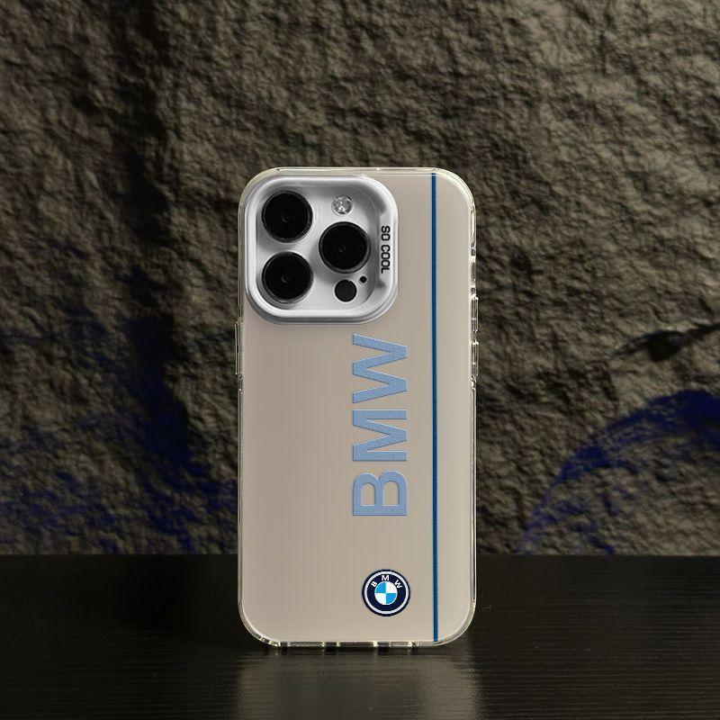 Fashion Phone Case for BMW Logo For IPhone 17 16e 16 15 14 13 12 Pro Max X XR XSMAX Air Plus Anti Fall Phone Cover Shell Sticker Jbzm61