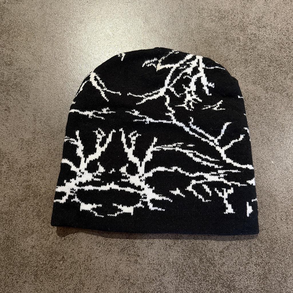 

Knit Hat For Men And Women With Embroidered Letters And Color Block Design For Streetwear And Hip Hop Style Black 2