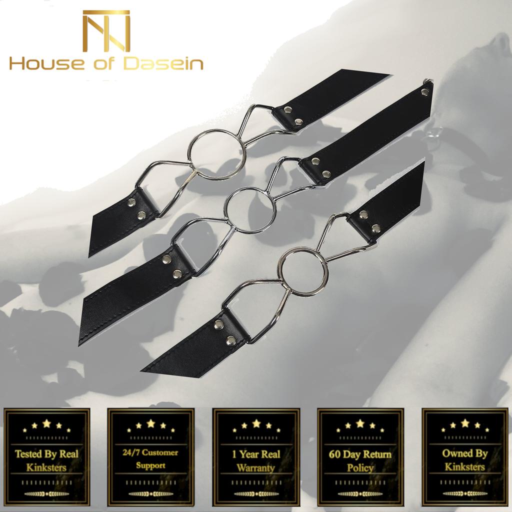 Metal Open Mouth Ring Gag  Kink Fetish Restraints Gags