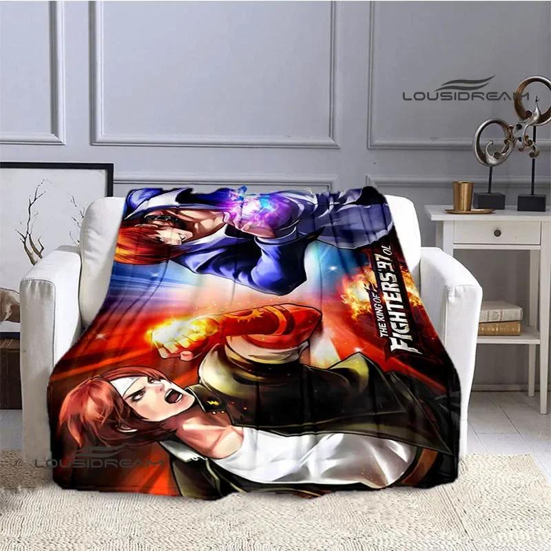 3D KOF game Cartoon blanket Warm Flannel blankets Soft and comfortable blanket Home Travel Blankets bed linings Birthday Gift