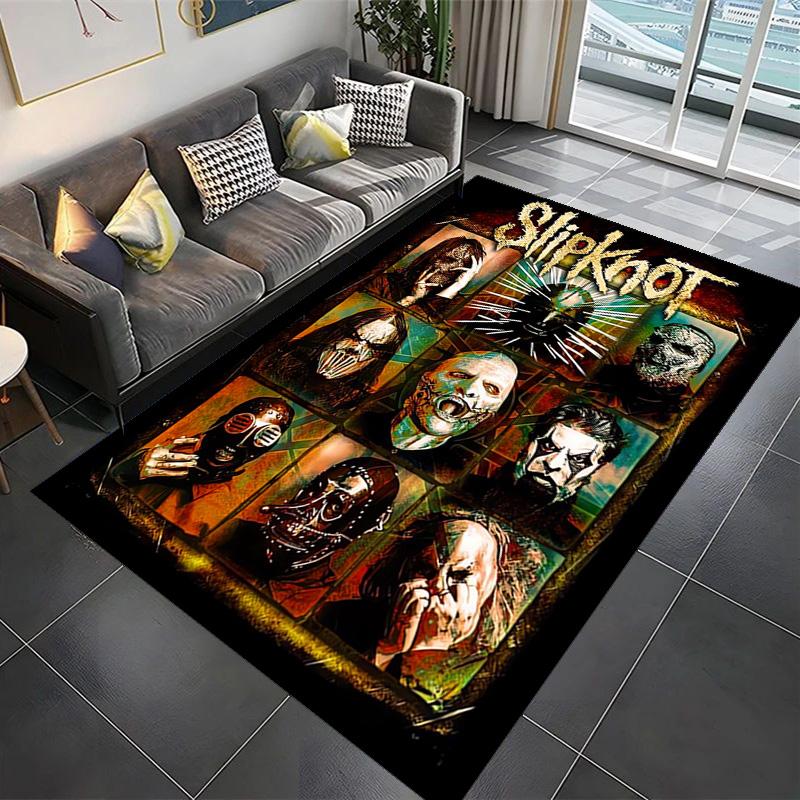 Slipknot: Rebellion carpet Doormat Living room and bedroom mats Bathroom mat Fashion Protective pad