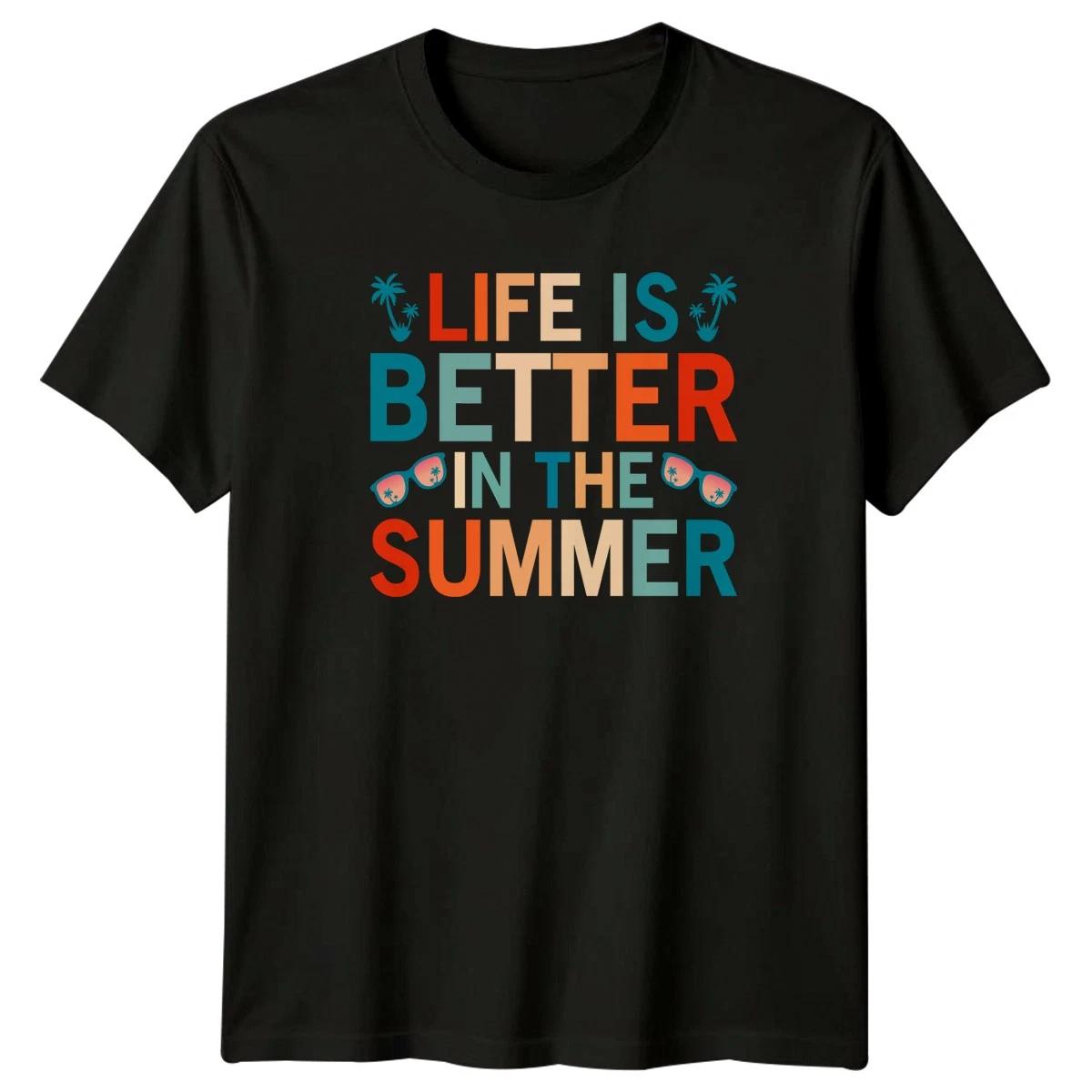 Life Is Better In The T-Shirt Beach Summer Gift For Him And Her S