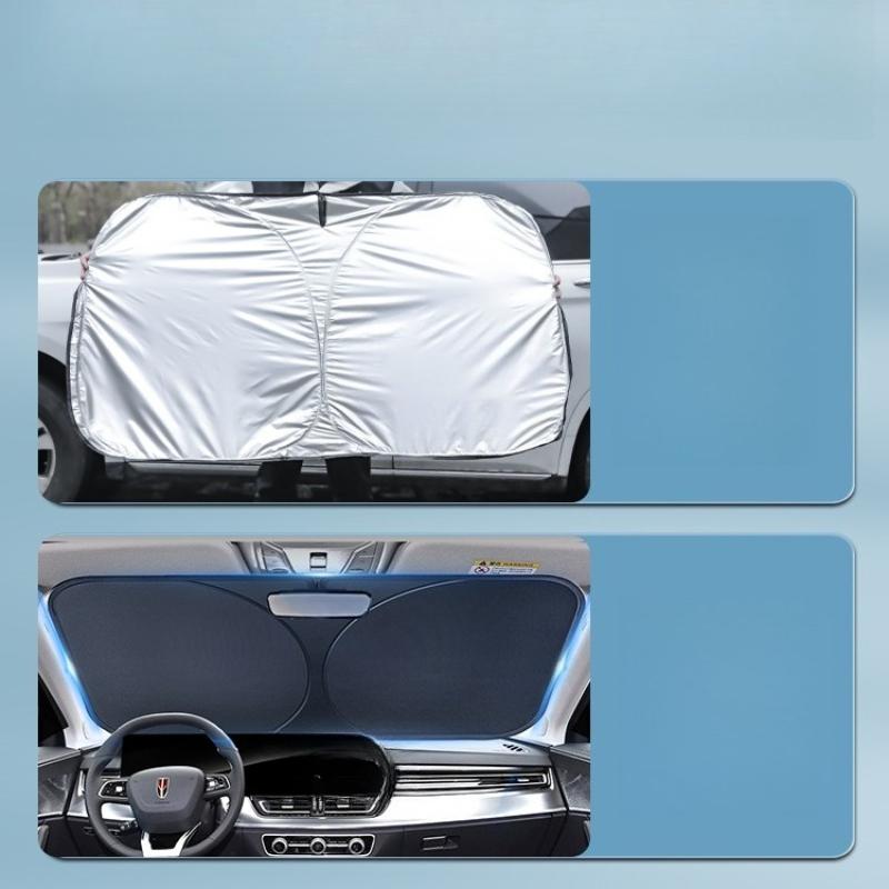 Für VW Volkswagen Passat Magotan B8 Auto Windschutzscheiben Sonnenschutz Blocker Strahlung Reflektor Fensterblende Schutzabdeckung Faltbar 1 Stück