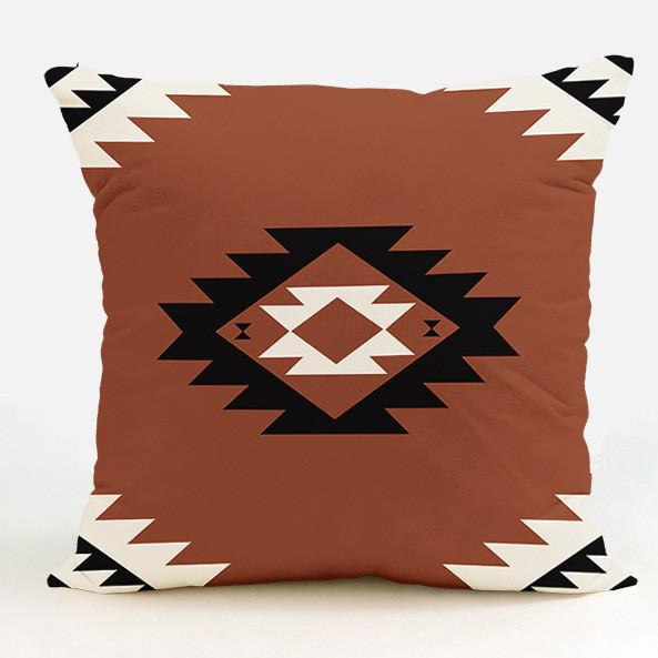 Modern Minimalist Geometric Linen Pillow Cover For Living Room Decor