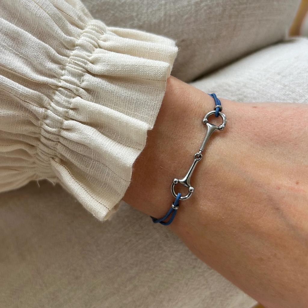 CE Certificate Water Proof Horsebit Bracelet Minimalist Equestrian Jewelry Snaffle Bit Stackable Charm Bracelet for Women