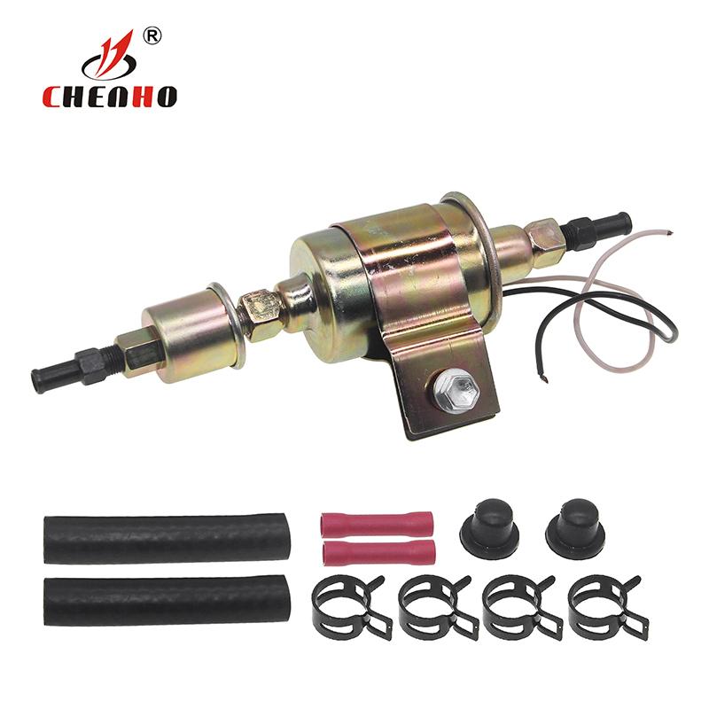 Universal 12V Low Pressure 5-9 PSI Electric Fuel Pump Installation Kit E8012S