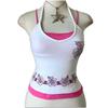 90s Harajuku Bloemige Crop Camisole