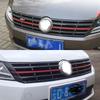 For Volkswagen VW CC 2013-2018 Intake grille Control Panel Door Handle Carbon Fiber Stickers Decals Car styling Accessorie