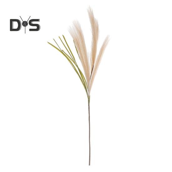 

Поддельная тростниковая трава, долговечная, устойчивая к выцветанию, реалистичная искусственная пампасная трава для домашнего свадебного украшения светло-желтого