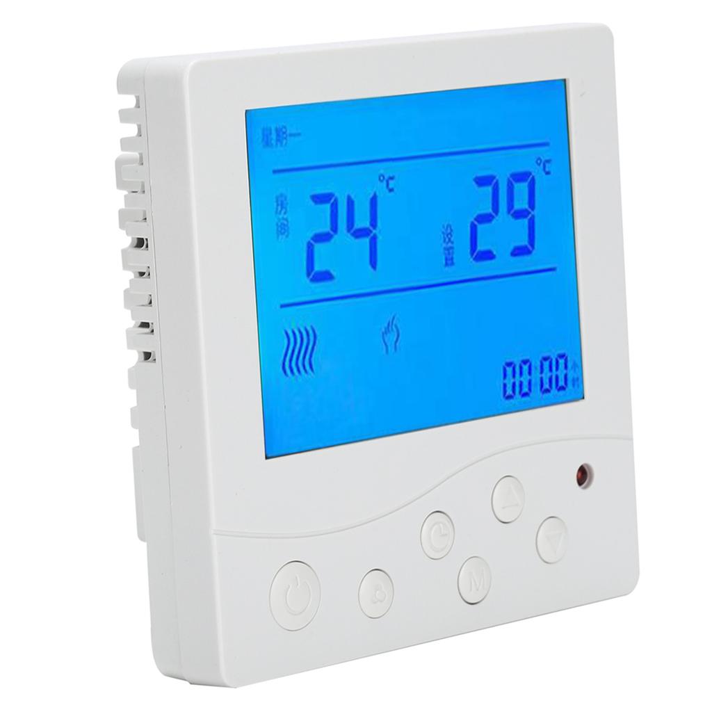 8802RH Digital Thermostat LCD Display Water Heating Temperature Controller 5 Celsius 45 Celsius  AC220V
