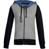 (WMNS) Chuck Taylor All Star Full Zip Hooded Sweatshirt Asia Sizing 'Grey' Women's 12933C-448