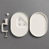 Clover Craft Tray with Clamp White Craft Tray CL57-658
