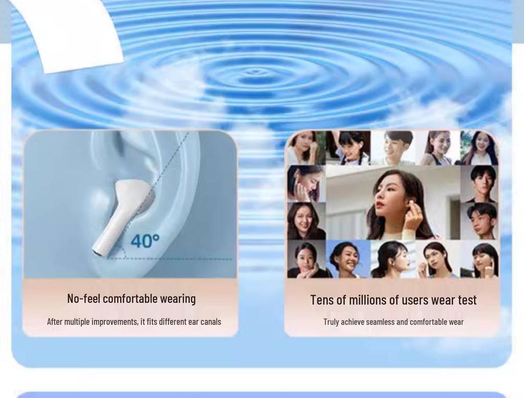 Authentic True Wireless Bluetooth Earbuds 2026: New Model with Digital Display, Noise Cancellation, High-Fidelity Sound, and Extended Battery Life