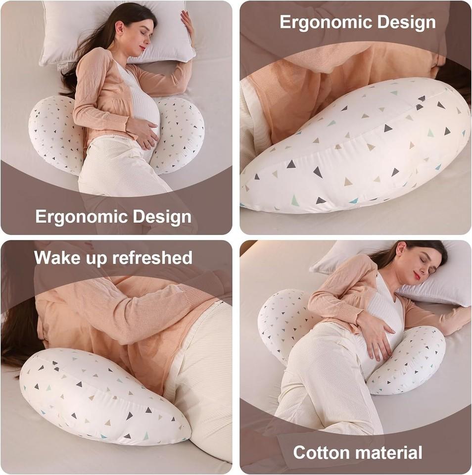 Pregnancy Pillow for Pregnant Women Body and Back Belly Support Maternity Pillow