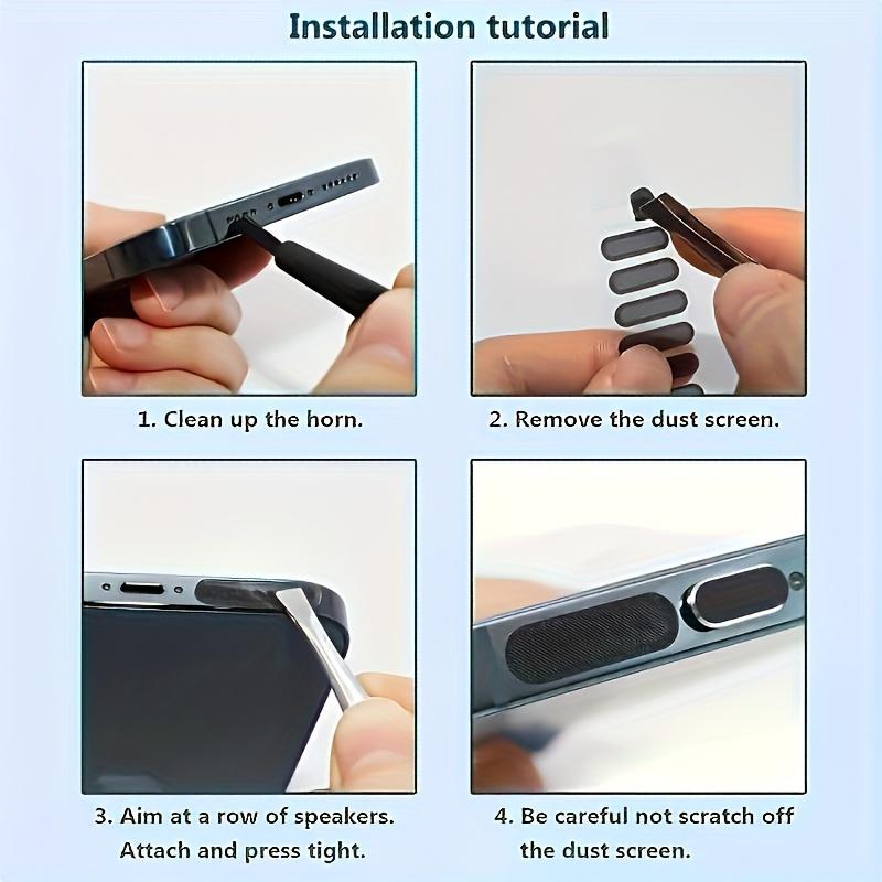 For iPhone and Type-C Dust Plug PC Keyboard Cleaning Brush Speaker Protector Cleaning Kit Gadgets