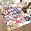 Quintessential Quintuplets1 Square Rugs Are a Great Choice for Living Rooms, Bedrooms, Home Décor, and As Gifts.