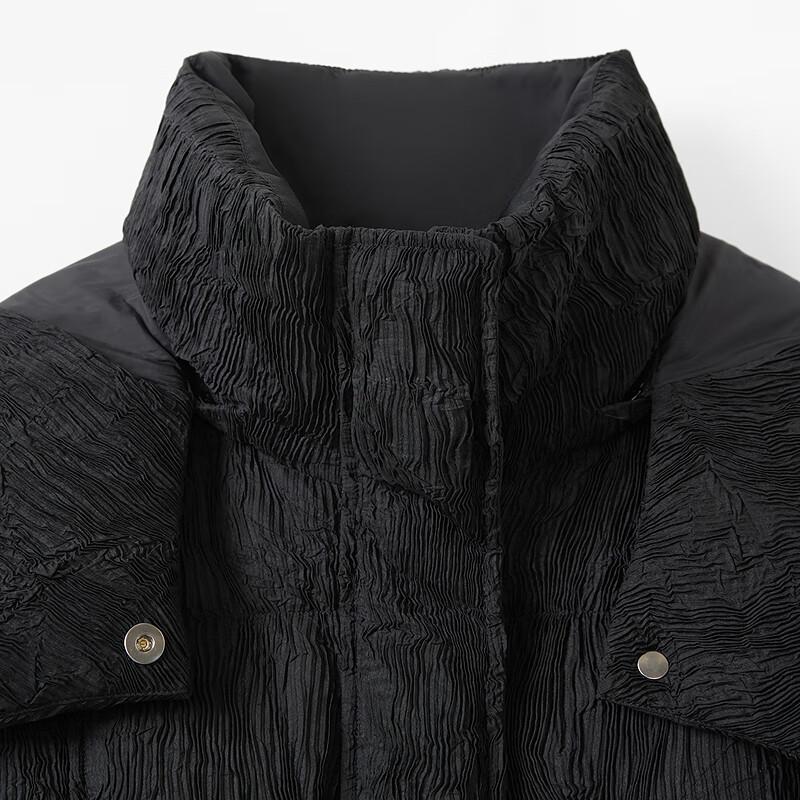 Broadcast Women's Warm Mid-Length Stand Collar Down Jacket