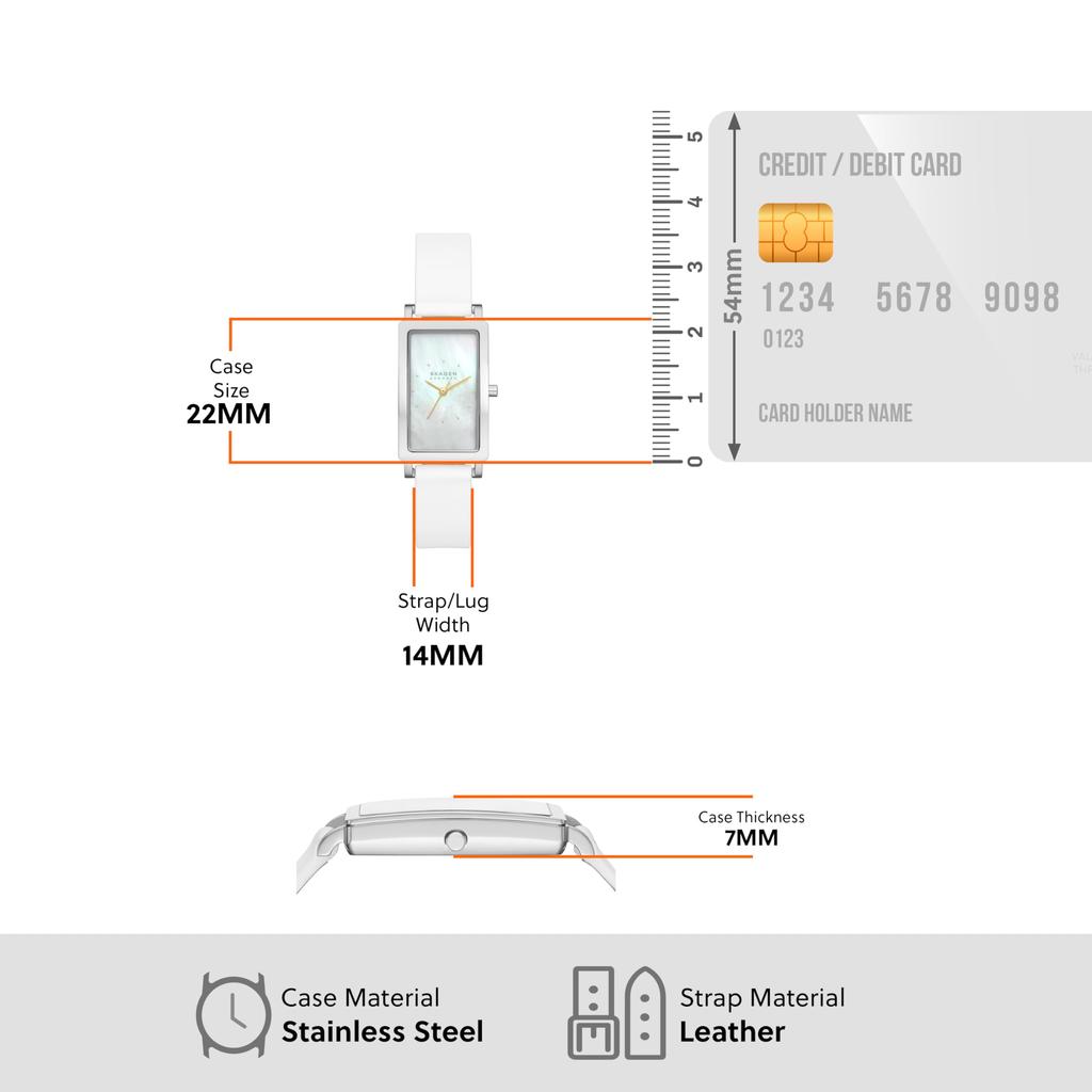 Skagen HAGEN SKW3141 Women's White Wristwatch