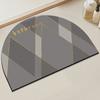 1 Rectangular Machine Washable Diatomaceous Earth Material Bathroom Mat, Floor Mat, Living Room Absorbent Floor Mat