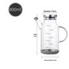 Ruhan 800ml Glass Oil & Vinegar Dispenser Set