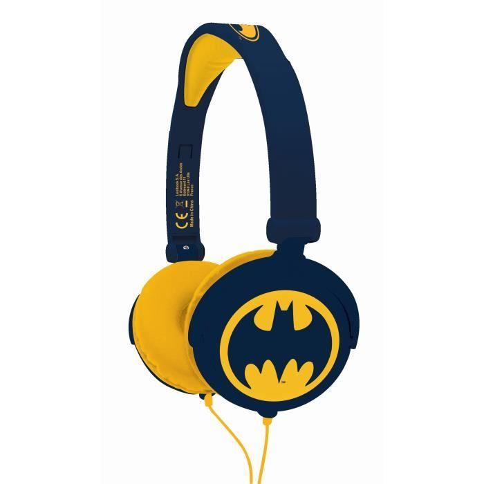 Casque audio Batman avec limitation de son