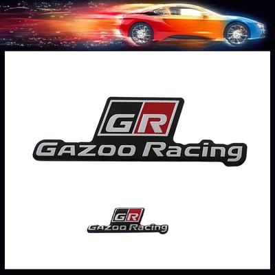 3D GR Sport Gazoo Racing for HV RZ RC Japanese Japan SUV Off Road Car Fender Trunk Rear Steering Wheel Emblem Badge Sticker