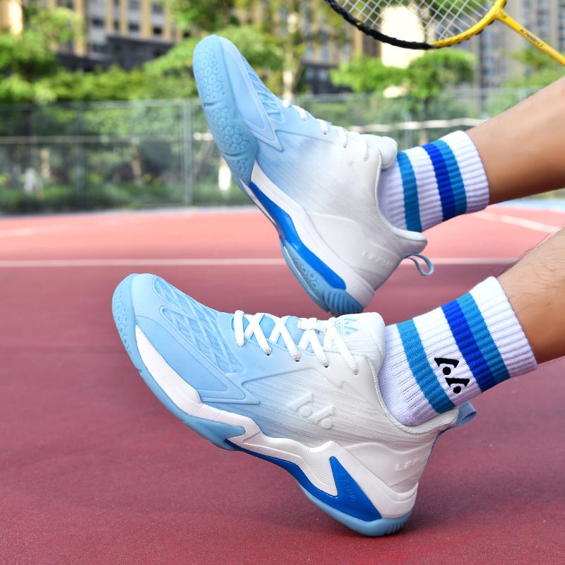LEFUS Unisex Sneakers Breathable Badminton Shoes Professional Training Shoes Mens Table Tennis Shoes Sneakers for Women