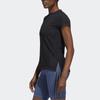 Adidas Engineered Tee Training Running Sports Fitted Crew Neck Short Sleeve T-Shirt Women Tops Black DX7532