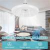 Ceiling Fans With Lights And Remote Flush Mount Fan With Remote Control 3-Speed Adjustable Cooling Device Energy Efficient Home
