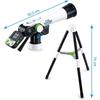 Télescope Vidéo Interactif - VTech - Genius XL - Écran LCD 2.4 - Zoom x110 - 5 Modes de Jeu