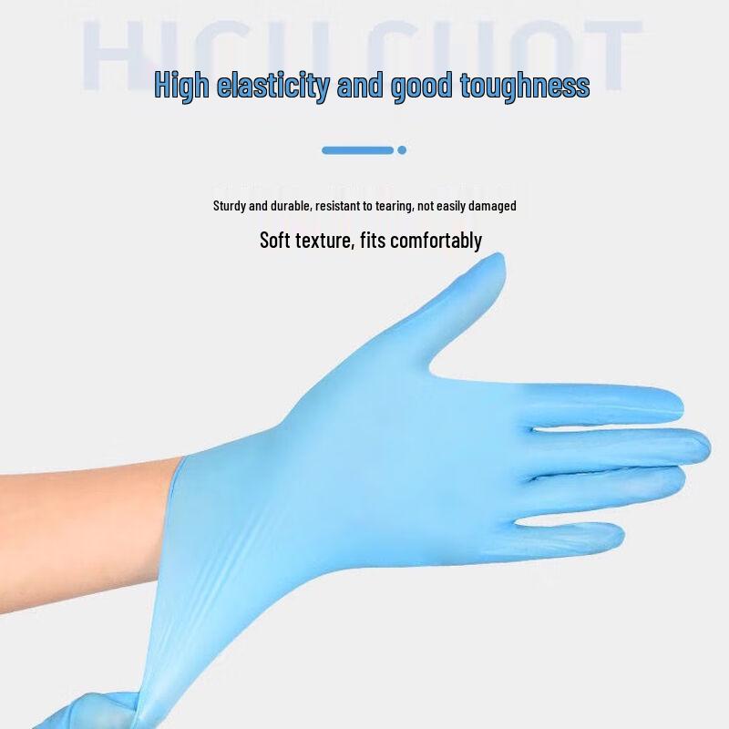 COKRSUPE Disposable Food Grade Latex Gloves