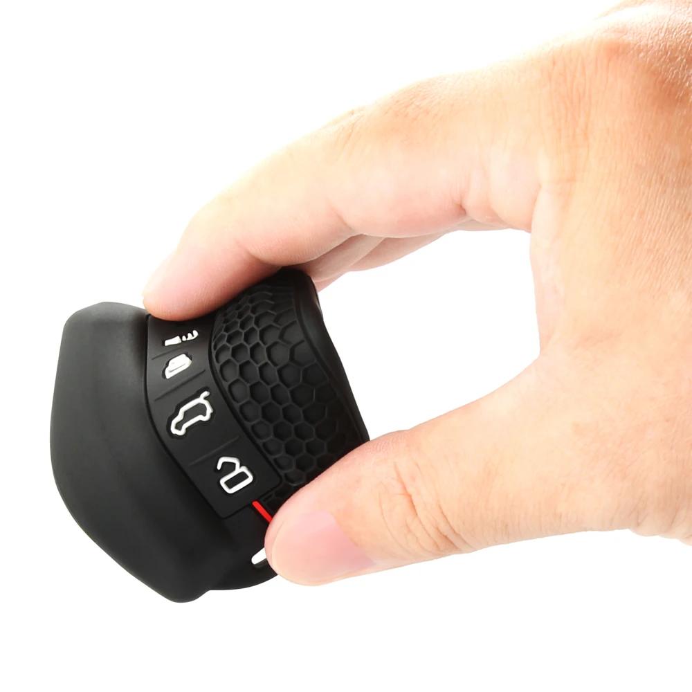 Silicone Car Remote Key Fob Cover Case Holder Protector for Great Wall GWM WEY TANK 300 500 Tank300 Tank500 Accessories