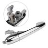1Pair Side Chrome Door Handle 68069942AC For Fiat 500 2007-2020 Alfa Romeo 147 2000-2010
