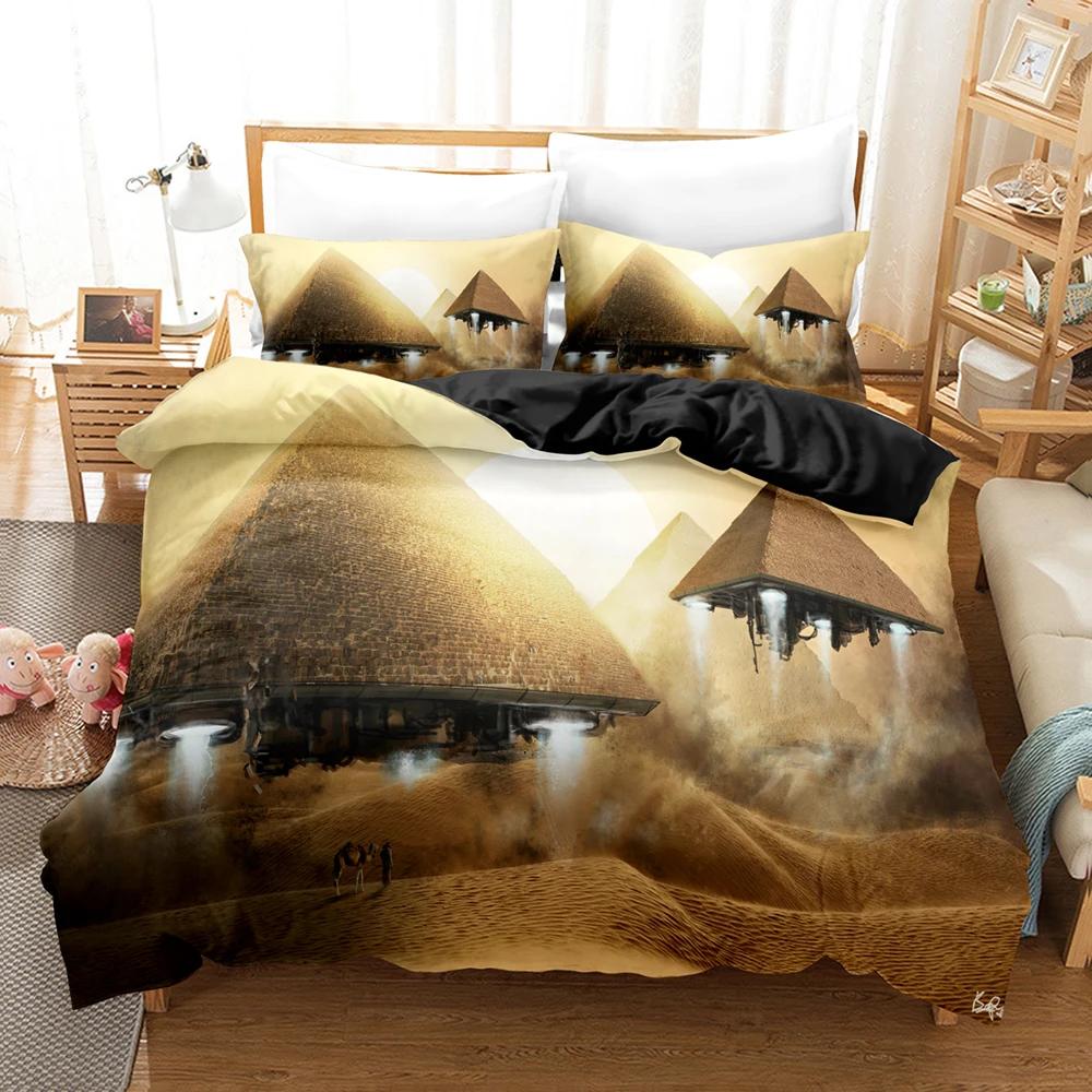 3pcs Dreamcatcher pattern printed bedding set,1 quilt cover+2 pillowcase, suitable for adults bedroom, home decoration