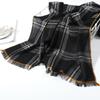 Spring and Autumn high-luxury shawl with light and thin women's dual-purpose scarf wool silk scarf soft scarf