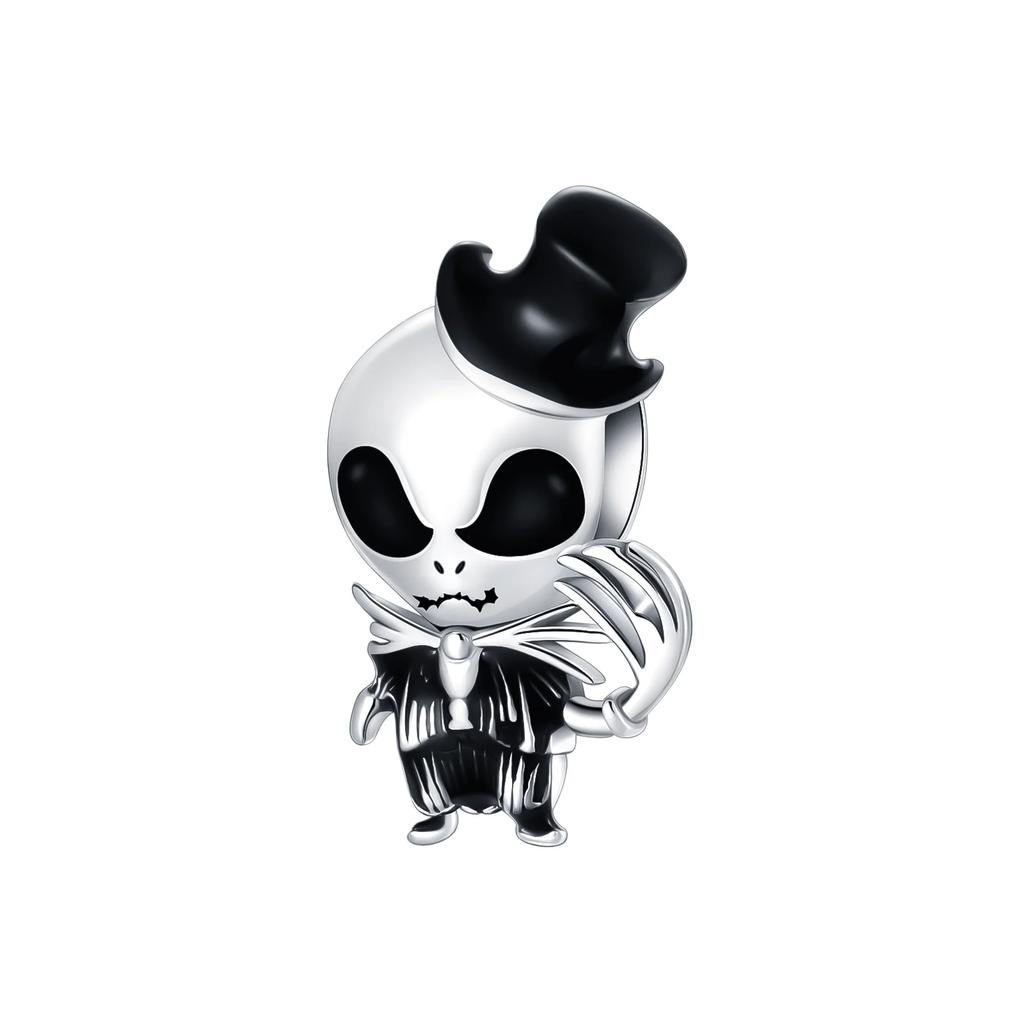 Funny Halloween Charm Bead Charms copper Pumpkin Ghost Witch Magic Hat Pendant Bead Compatible With Authentic Bracelets Necklaces Do It Yourself Jewel