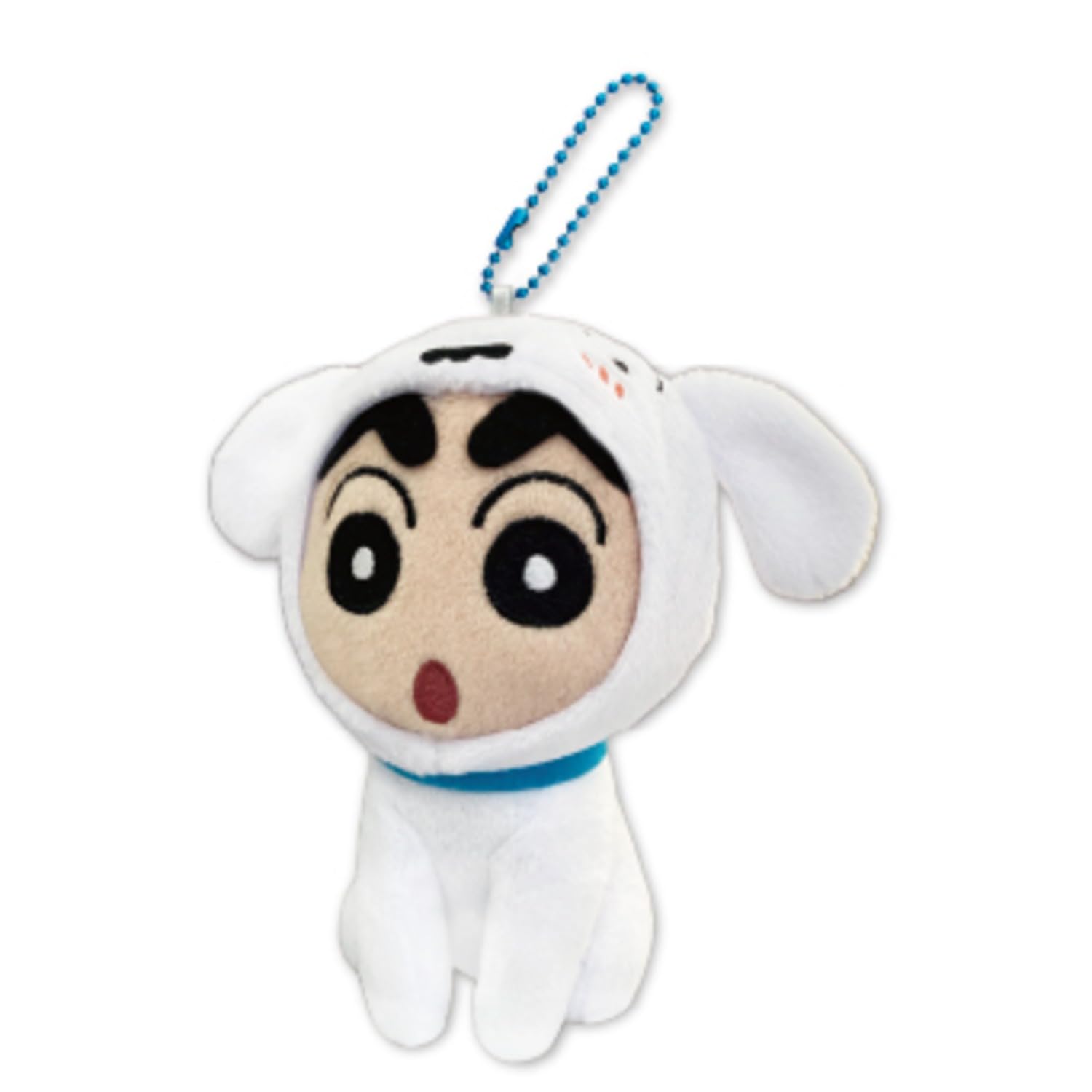

Sail Crayon Shin-chan Vibrating Mascot ~Shiro Shin-chan (Small-Size Version) Approx. H120xW85xD100mm Y-13097