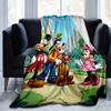 1pc, Disney Friends Collection, Seasonal Universal Blanket for Home Decoration, Soft Flannel Throw Blanket, Versatile & Cozy for Bedroom, Living Room,