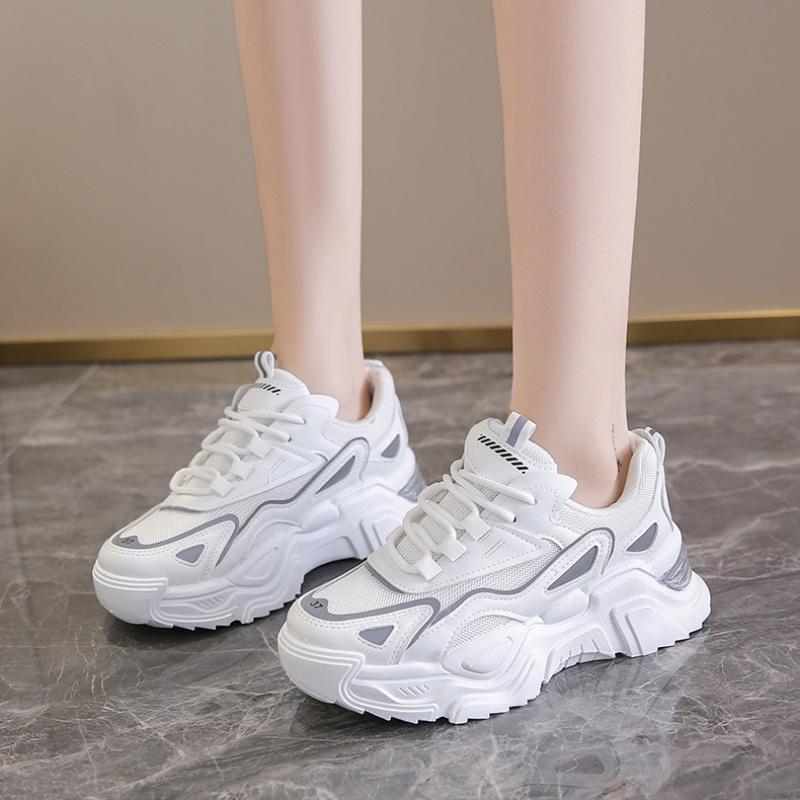Купить Весенне-осенние женские модные повседневные кроссовки больших ...