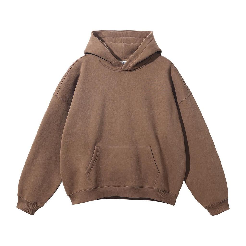 Damskie Bluzy z Kapturem Jednokolorowe Bluzy z Kapturem Męskie Casualowe Bluzy z Obniżonymi Ramionami Bluzy Unisex Bluzy z Kapturem Hip Hop Streetwear Ubrania dla Par