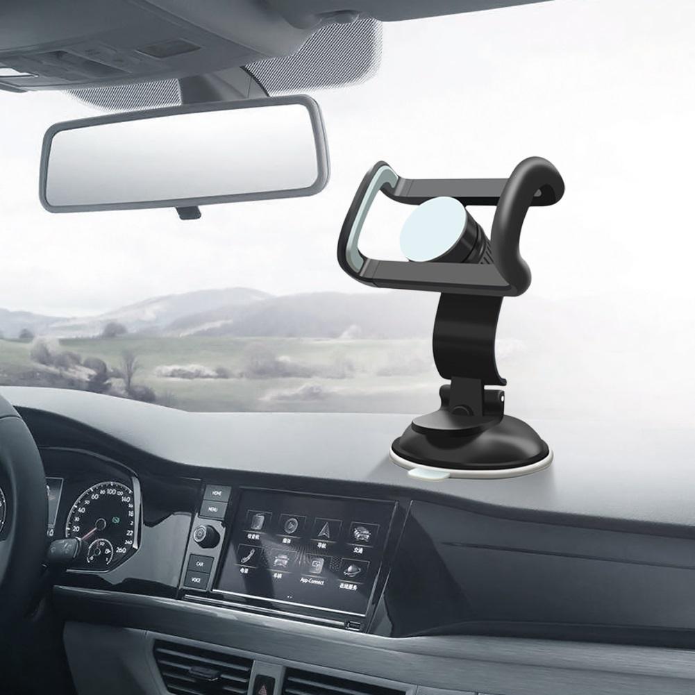 Car Suction Cup Mobile Phone Holder Car Universal Magnet Bracket Multifunctional Navigation Magnetic Suction Cup Bracket
