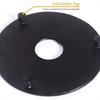 Cast Iron Mat with Rubber Pegs Feet for Japanese Tea Kettle Cast Iron Teapot Black Trivet 5.3in