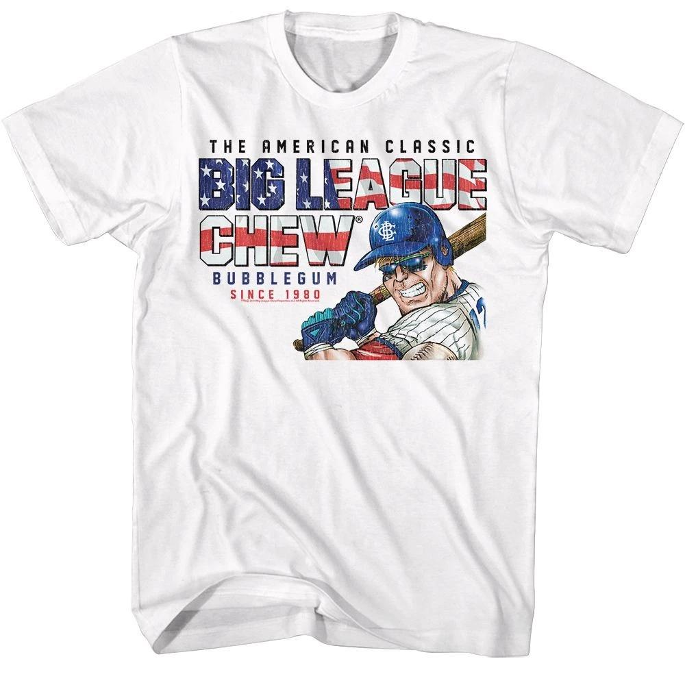 Big League Chew America Text White Brands Shirt 150
