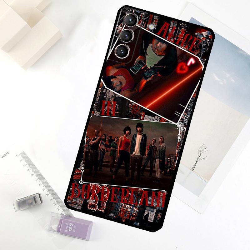 Alice in Borderland Phone Case For Samsung Galaxy S25 S24 S23 S22 S21 S20 Ultra S9 S10 Plus S23 FE S24 FE Cover