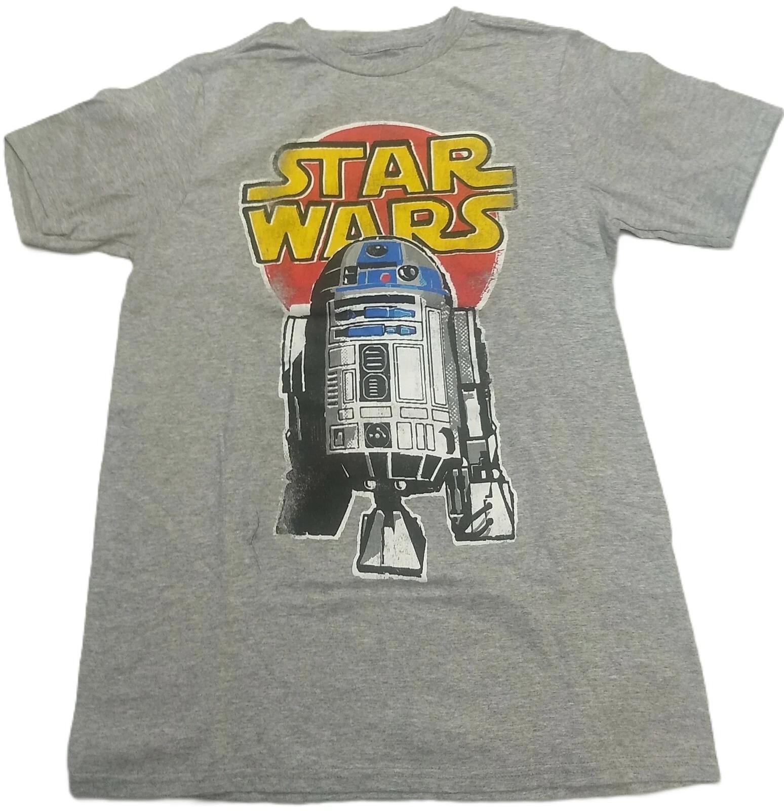 R2-D2 Star Wars T-Shirt Tee Kids Boys Officially Licensed R2D2 Tee T-Shirt 150