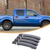 ABS Carbon Fiber Exterior Side Door Handle Cover Trim For Nissan Frontier 05-12