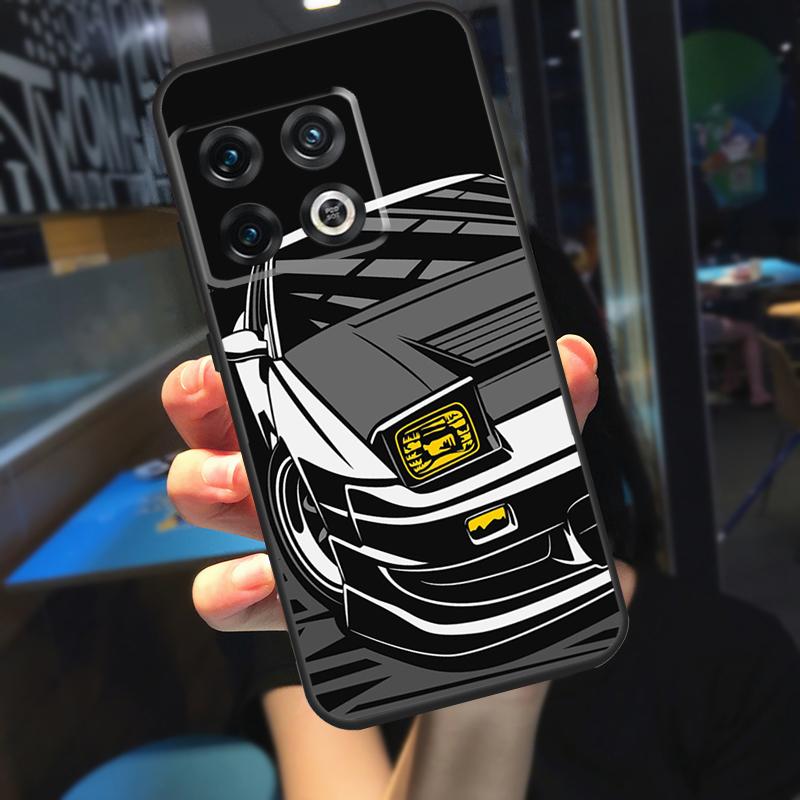 Carcasă pentru mașină sport JDM Japonia pentru OnePlus Nord 2 2T CE N10 N20 N300 OnePlus 9 Pro 10 Pro 8T 9R 9RT 10T Ace Cover