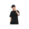 Anta Lockeres Atmungsaktives Rundhals Kurzarm Strickshirt Unisex Oberteile Basic-Schwarz 172528102-3